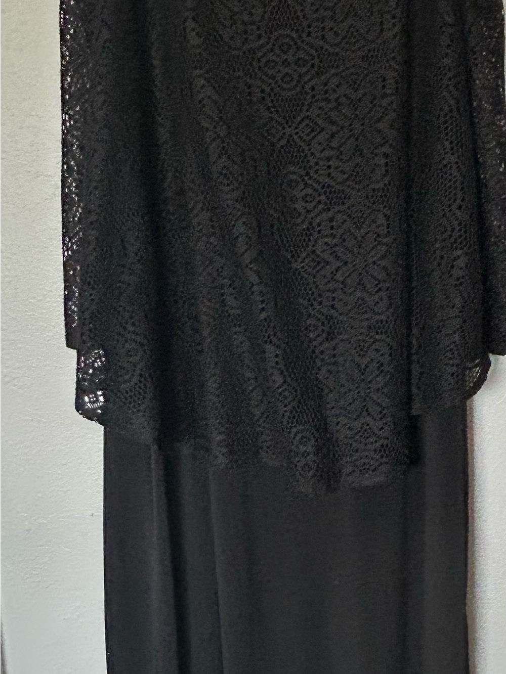 SL Fashions Black Dress with Branded Neck Label